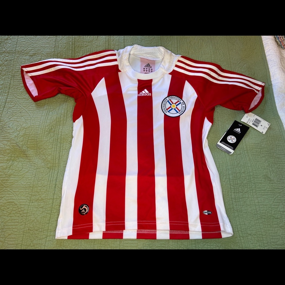 Paraguay National Team Soccer Jersey home